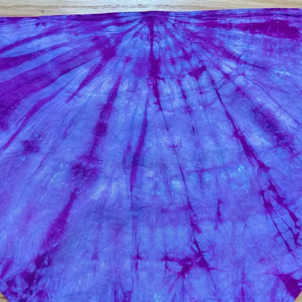 Handmade bandana hand crafted tie dye dog doggie puppy